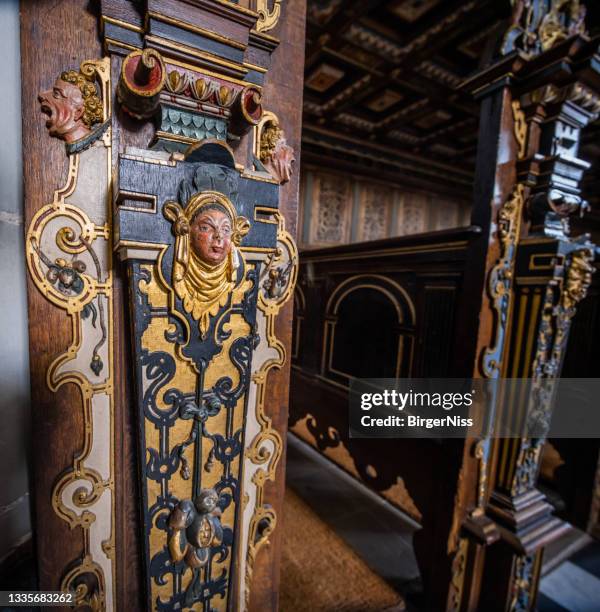 schlosskirche kronborg, helsingingär, dänemark - frederiksborg castle stock-fotos und bilder