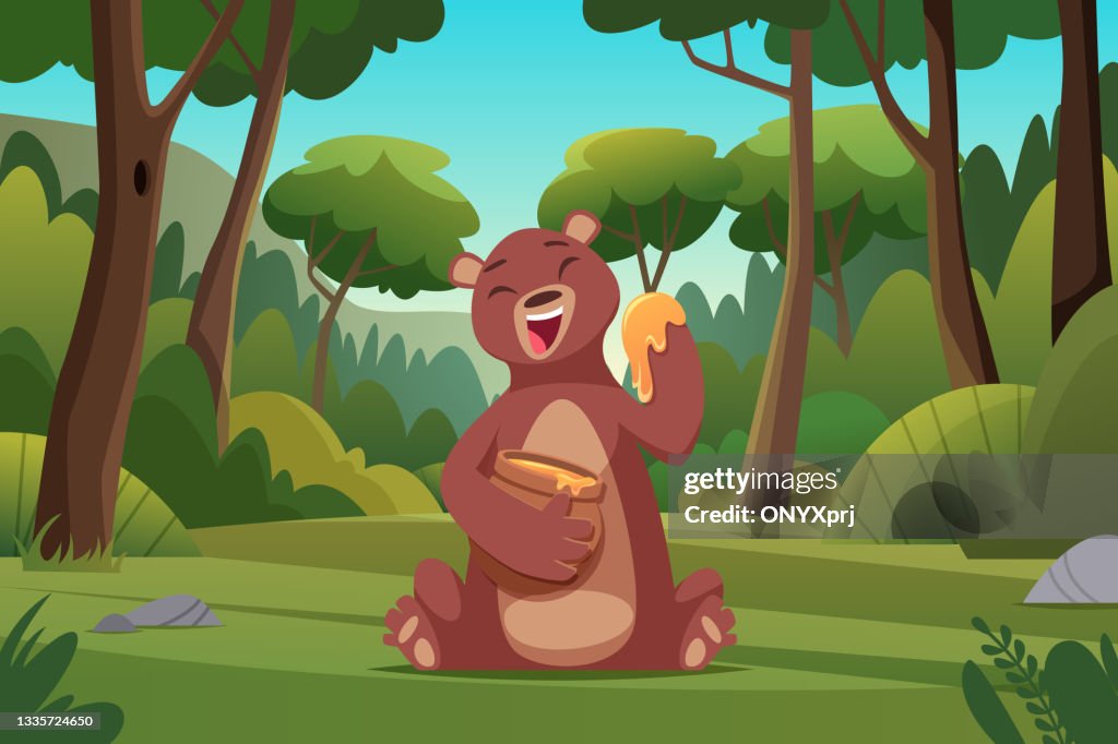 Fondo Del Bosque Oso Caminando En El Bosque Animal Marrón Salvaje En Estilo De Dibujos Animados Imagen Vectorial Exacta Ilustración de stock - Getty Images Fondo Del Bosque Oso Caminando En El Bosque Animal Marrón Salvaje En Estilo De Dibujos Animados Imagen Vectorial Exacta Ilustración de stock - Getty Images