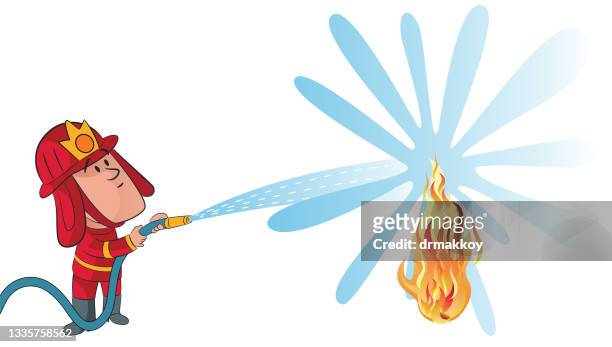 374 Fireman Cartoon Photos and Premium High Res Pictures - Getty Images