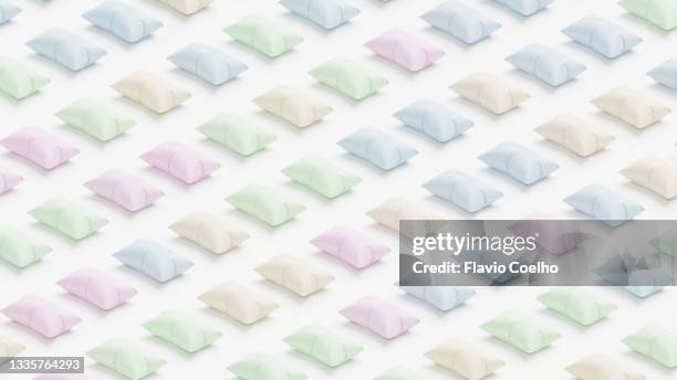 pillow pattern background - pillow foto e immagini stock