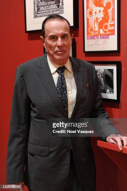 Kenneth Anger attends MOCA Members' Opening For Naked Hollywood: Weegee In Los Angeles And Kenneth Anger: ICONS at MOCA Grand Avenue on November 19,...