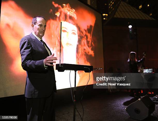 Kenneth Anger and Brian Butler of Technicolor Skull perform MOCA Members' Opening For Naked Hollywood: Weegee In Los Angeles And Kenneth Anger: ICONS...