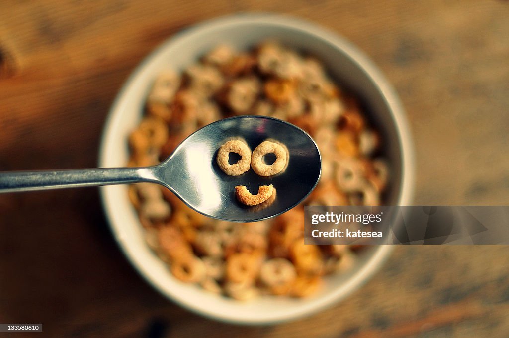 Smiling cereal
