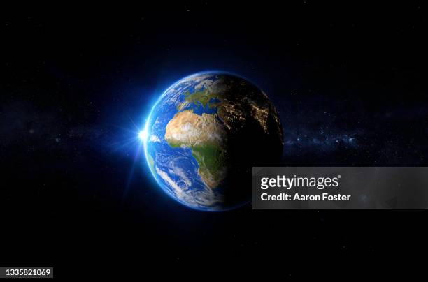 earth from space - africa from space stock pictures, royalty-free photos & images