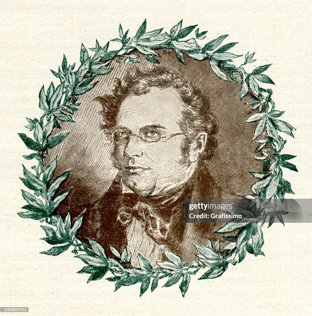 Franz Peter Schubert Austrian composer portrait