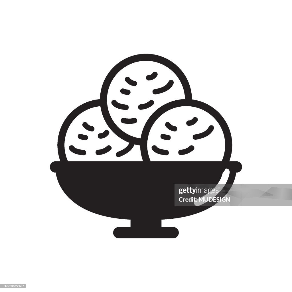 Bowl of ice cream