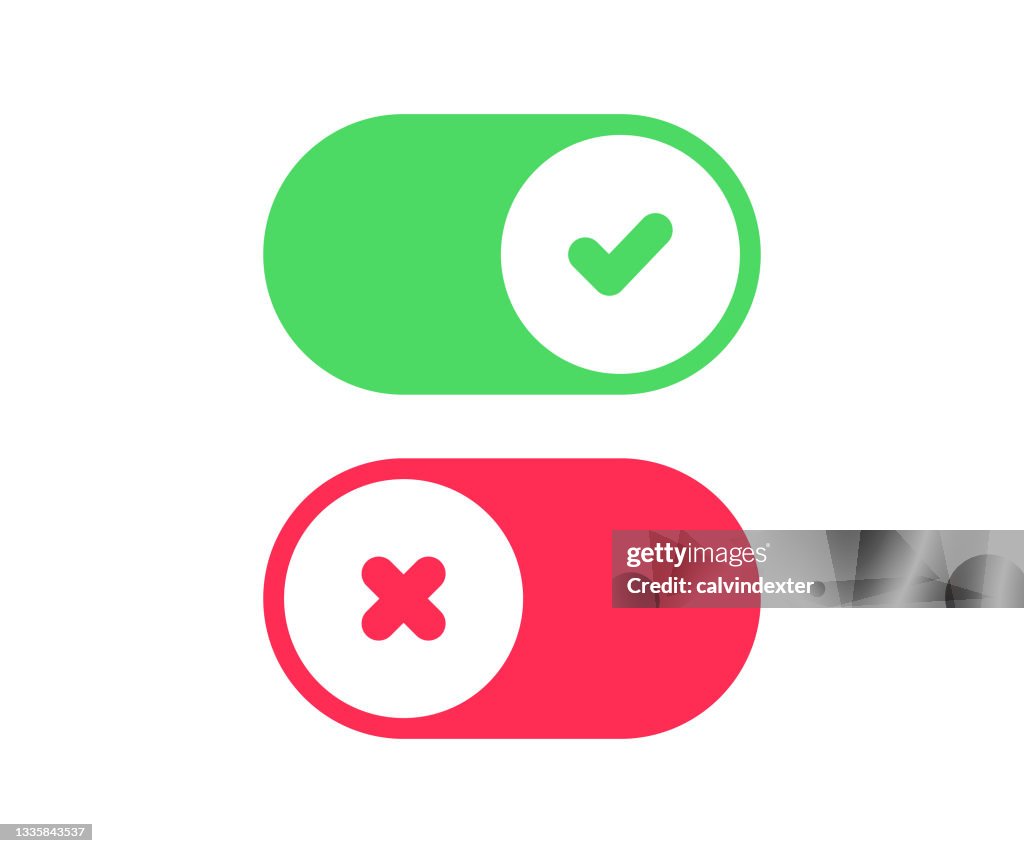 Switch button icon designs