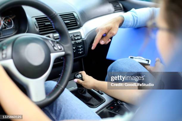 gearshift - driving instructor stock pictures, royalty-free photos & images