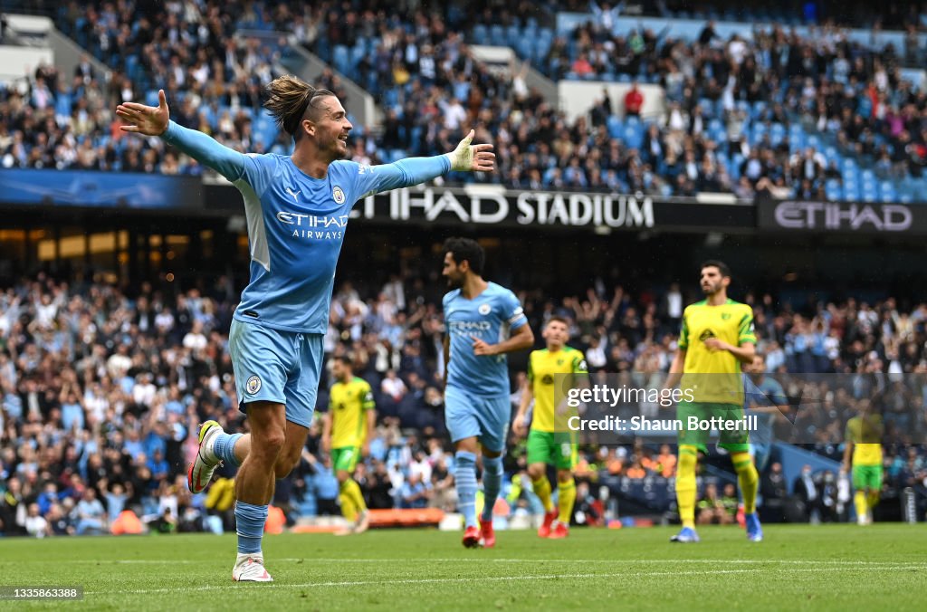 Manchester City v Norwich City - Premier League