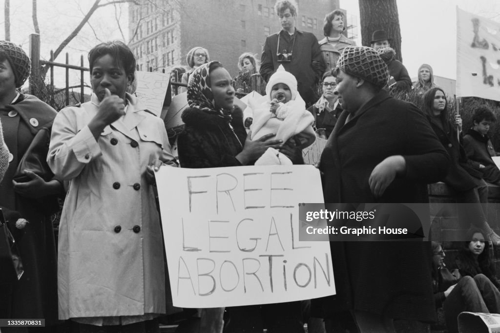 Protest Against New York State Abortion Laws, 1970