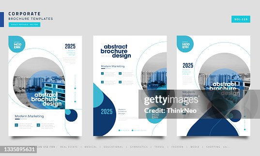 Set of Annual report or business flyer template design Set of Annual report or business flyer template design
