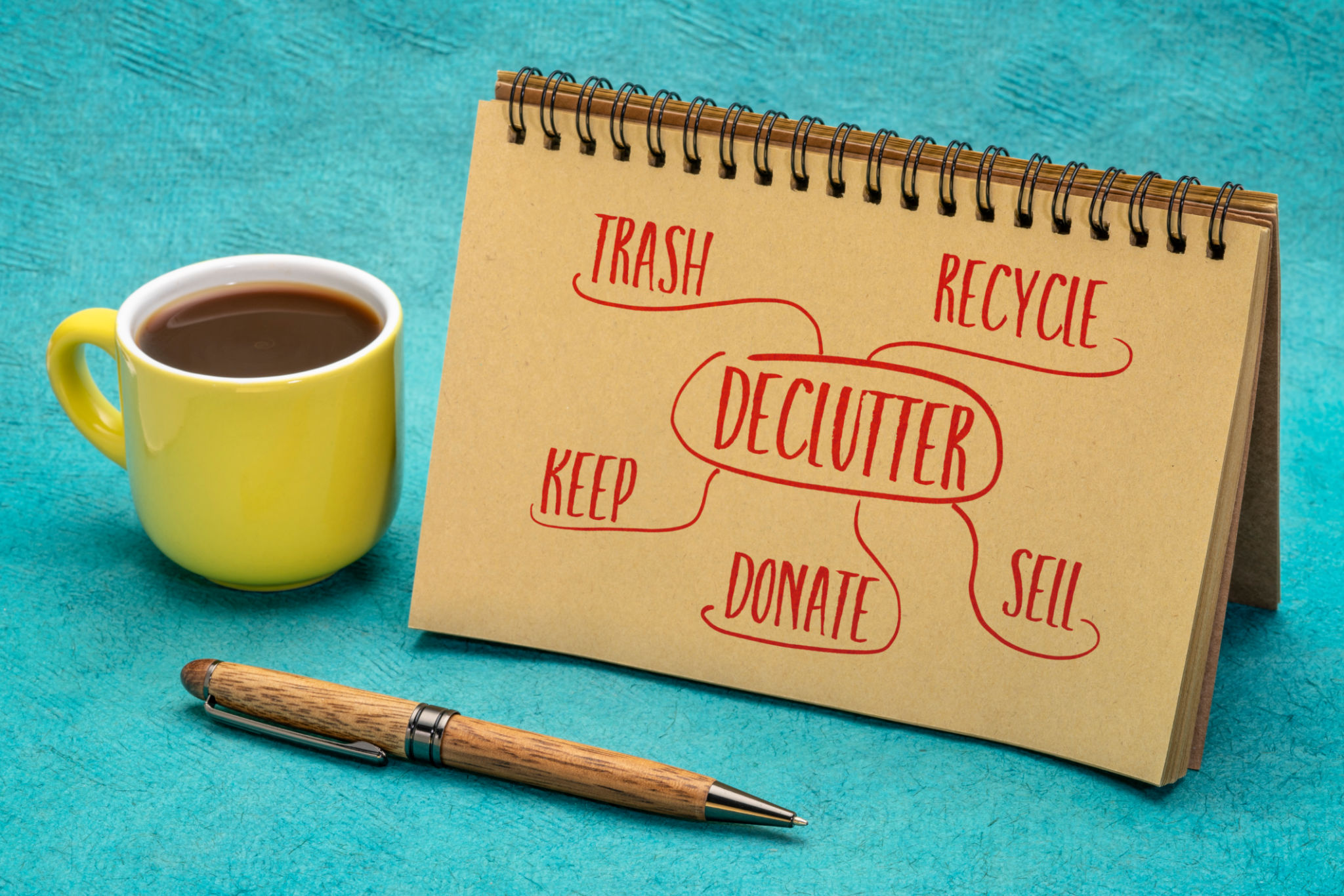 decluttering planning