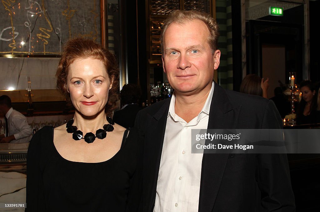 William Osbourne Young and Geraldine Somerville attend the UK... News Photo Getty Images