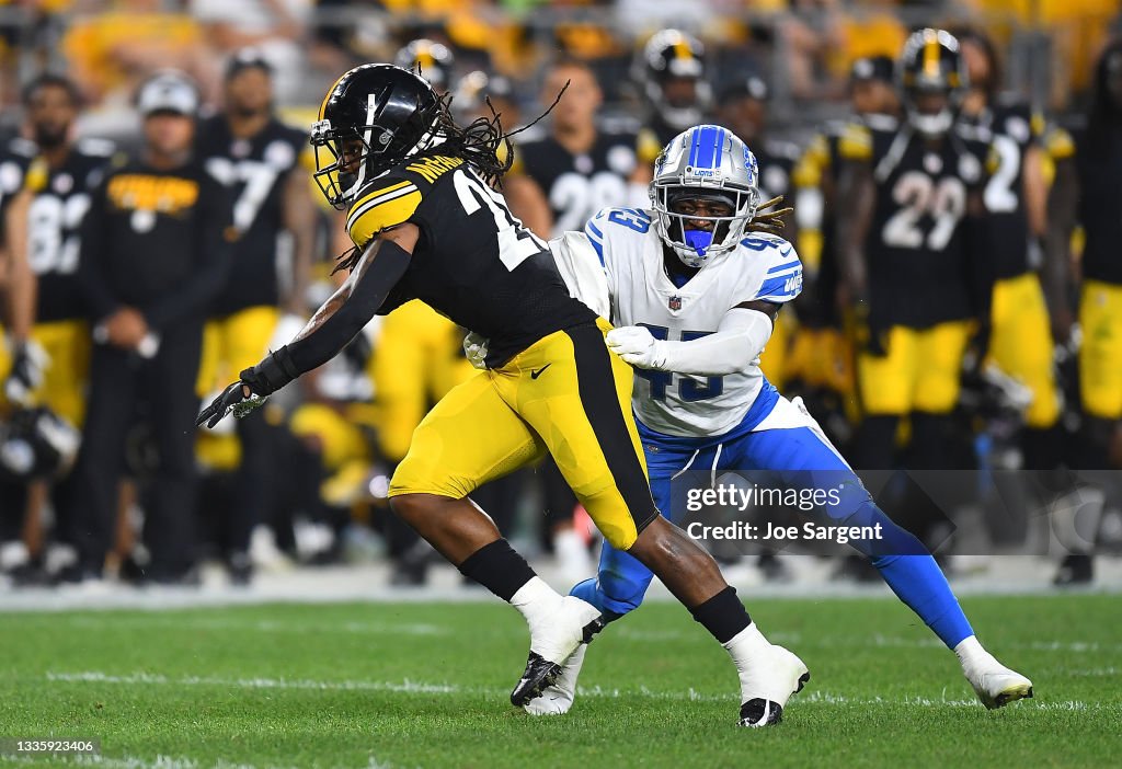 Detroit Lions v Pittsburgh Steelers