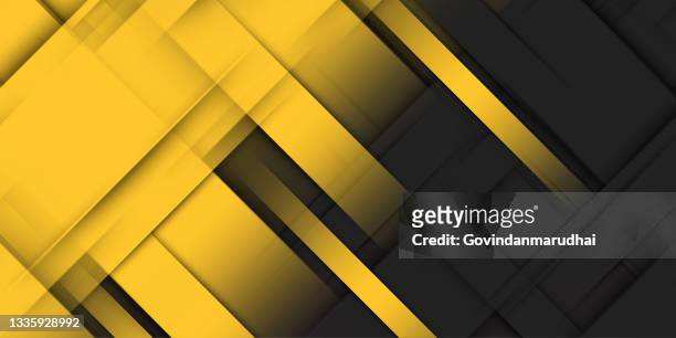 微かな光線を伴う黄色と黒の珍しい背景 - 黄色点のイラスト素材／クリップアート素材／マンガ素材／アイコン素材