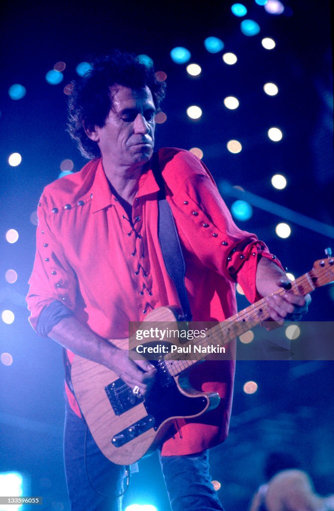 Keith Richards On Stage