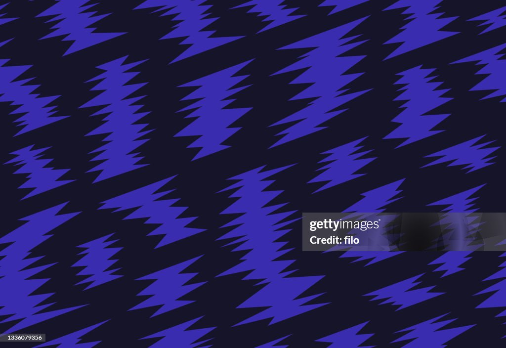 Fundo cômico escuro de Zigzag sem emenda