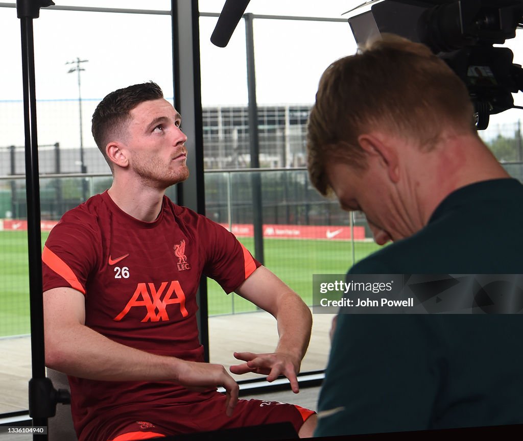 Andy Robertson Signs A Long Term Contract For Liverpool