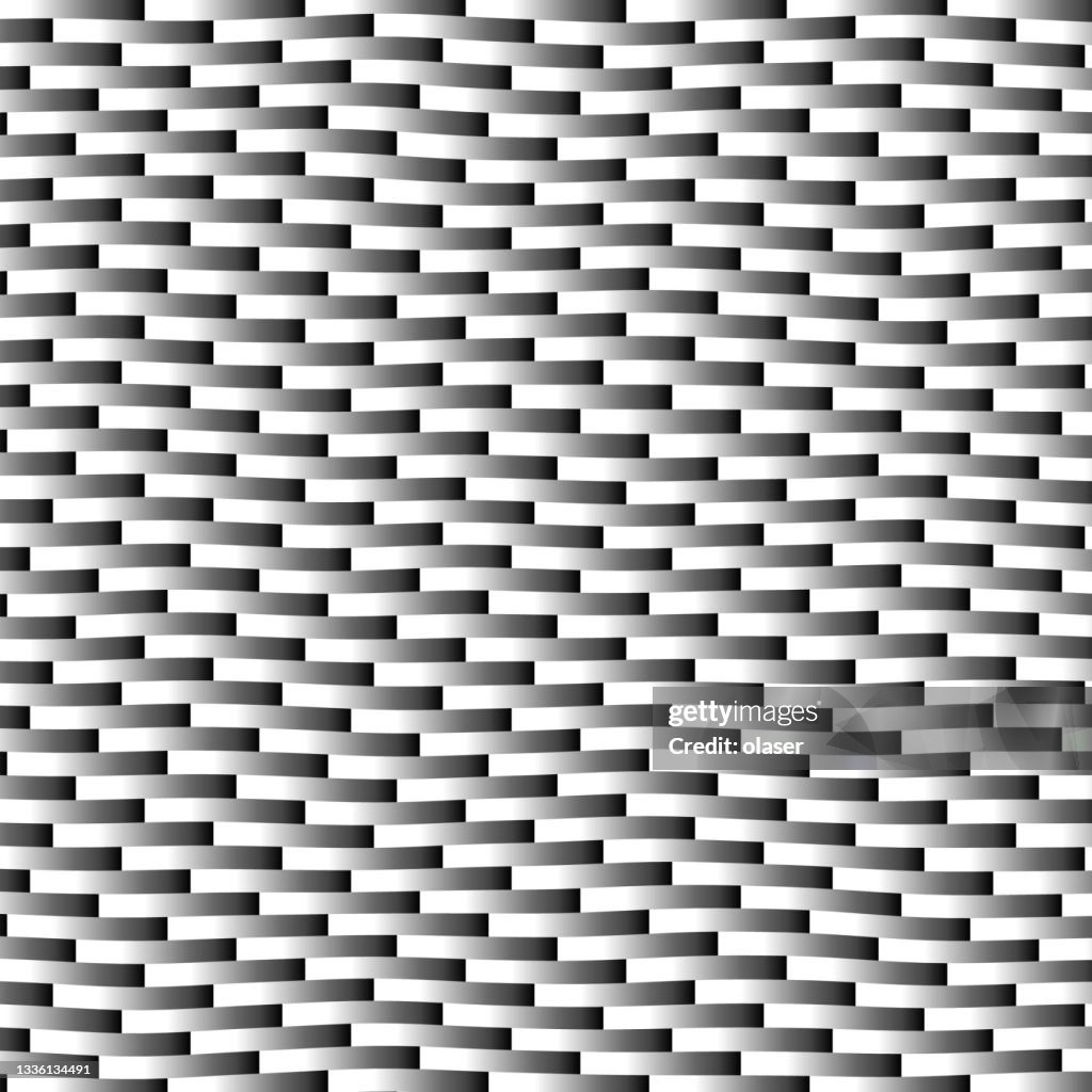 Grayscale Rectangular In Striped Pattern High-Res Vector Graphic ...