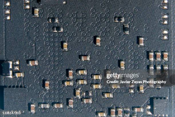 pcb board close-up - resistor stock pictures, royalty-free photos & images