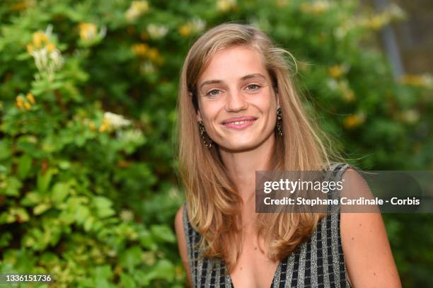 Noémie Schmidt attends the Jury photocall during the 14th Angouleme French-Speaking Film Festival on August 24, 2021 in Angouleme, France.