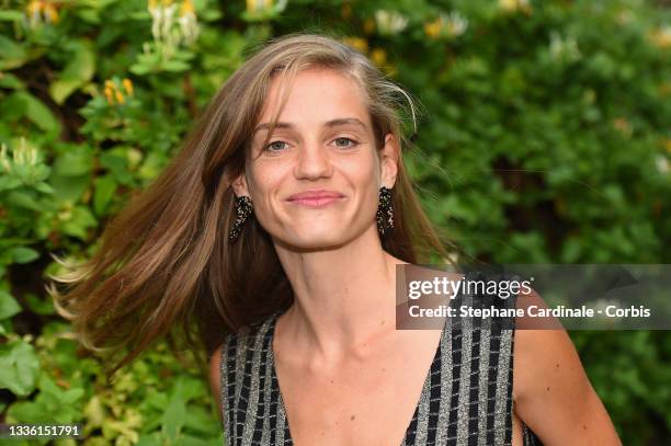 Noémie Schmidt attends the Jury photocall during the 14th Angouleme French-Speaking Film Festival on August 24, 2021 in Angouleme, France.