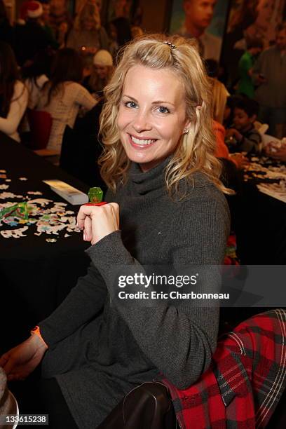 Monica Potter at Lollipop Theater Network and Columbia Pictures Special Advance Screening of "Arthur Christmas" at AMC Century City on November 20,...