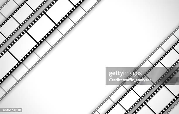 filmstrips - cinematography stock illustrations