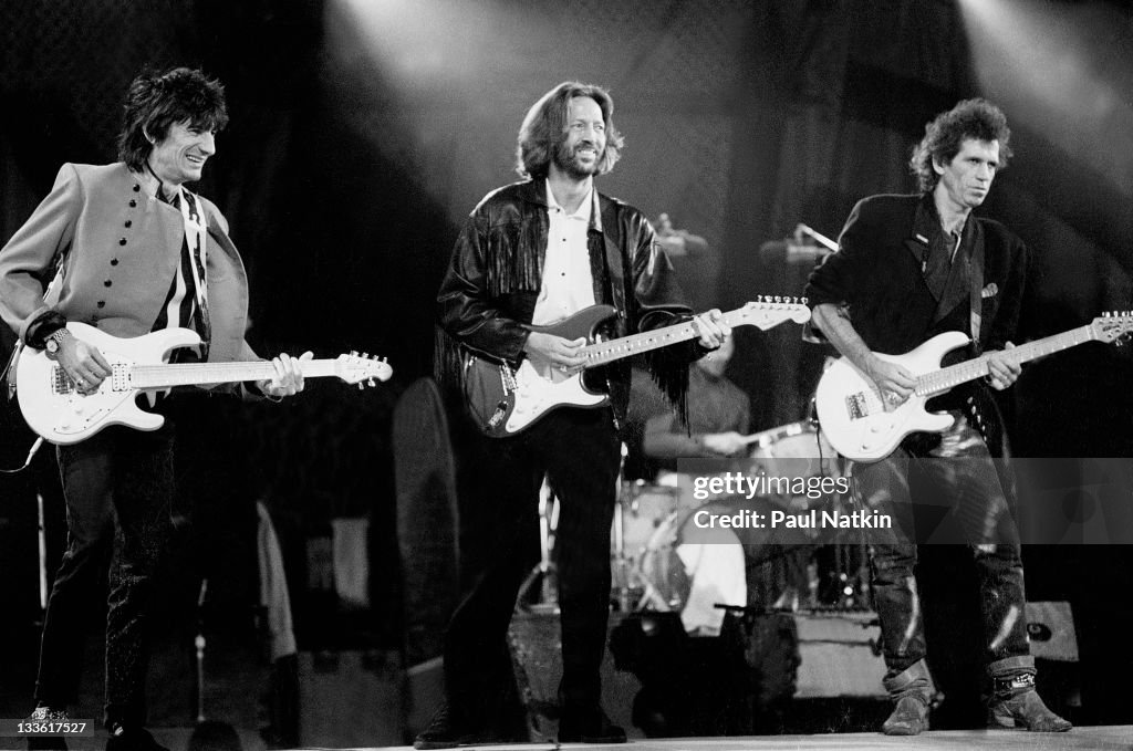 Clapton & The Rolling Stones On Stage
