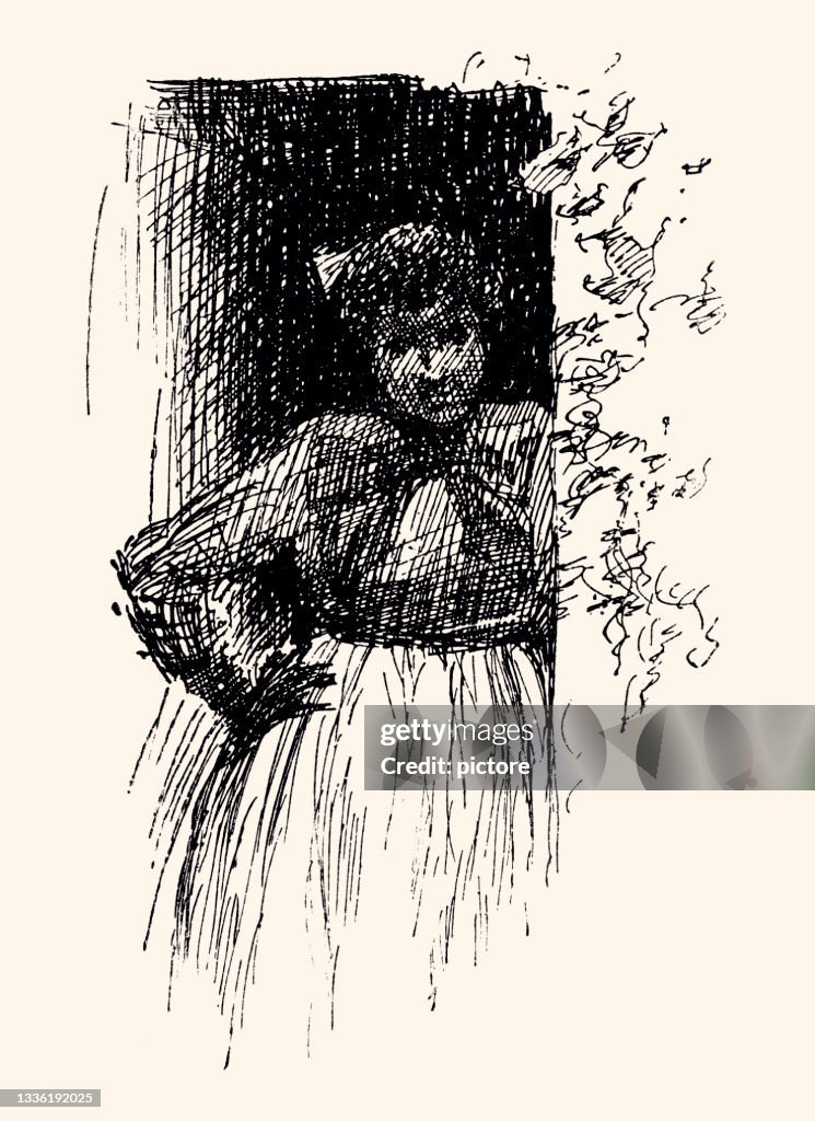AFRICAN-AMERICAN WOMAN IN 1887 -high resolution with lots of detail-