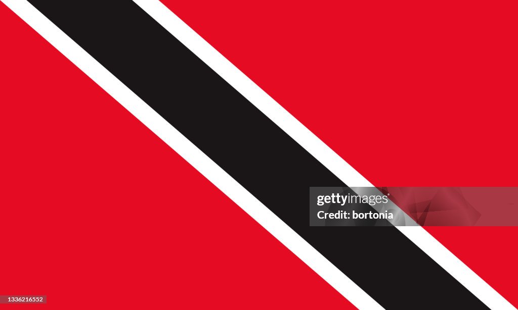 Republic of Trinidad and Tobago Caribbean Flag