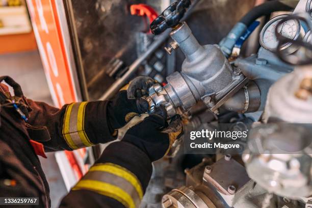 Fire Mechanic 86 Fire Truck Mechanic Stock Photos, High-Res Pictures, and Images ...