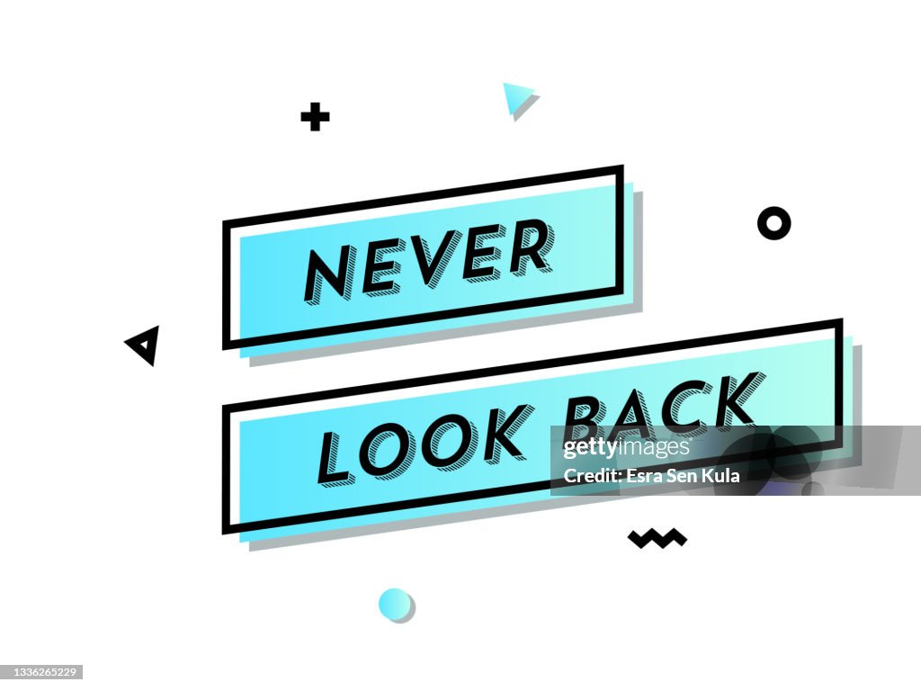 Never Look Back Web Banner