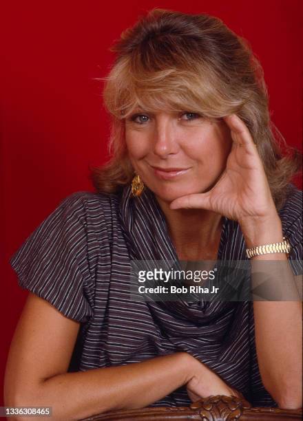 Actress Teri Garr photo shoot, October 24, 1984 in Los Angeles, California.
