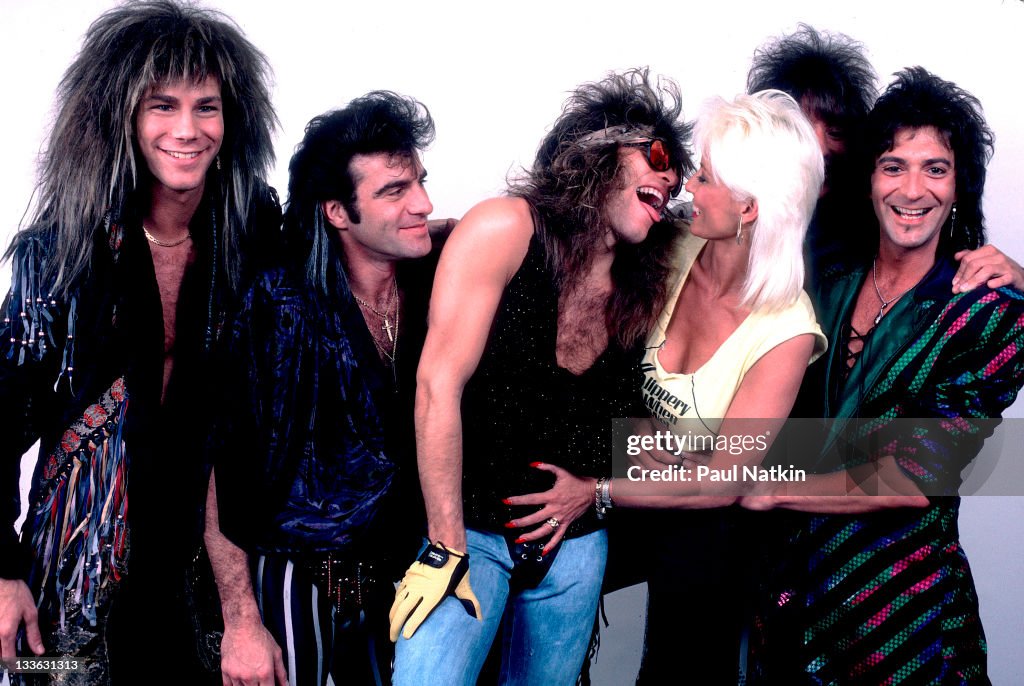 Portrait Of Bon Jovi With Seka