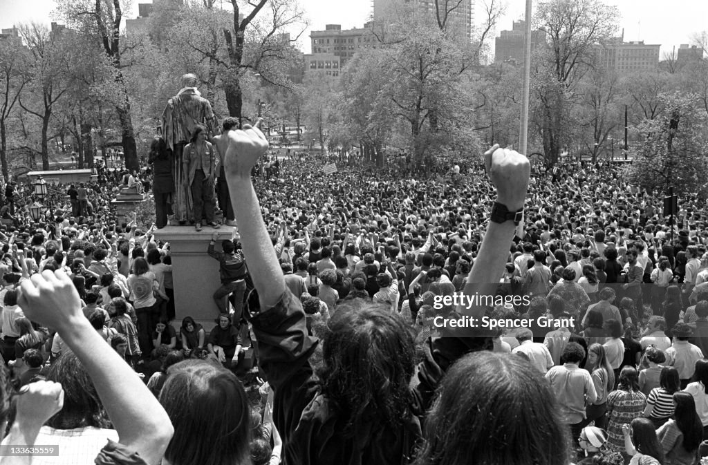 Kent State Shootings Demonstration