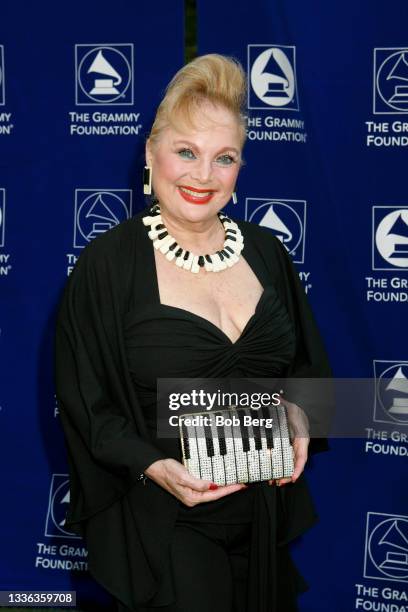 American singer-songwriter Carol Connors arrives at the GRAMMY Foundation's A Starry Night Benefit held on July 22, 2006 at Villa Casablanca in...