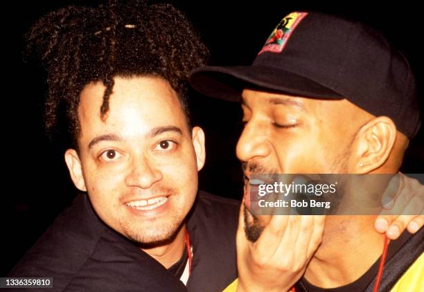 American actor, comedian and former rapper Christopher Reid "Kid" and American actor and rapper Christopher Martin "Play" of the American hip-hop duo...