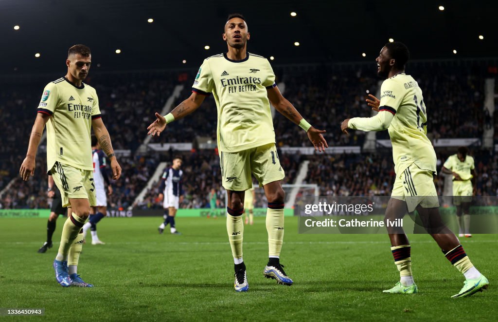 West Bromwich Albion v Arsenal - Carabao Cup Second Round
