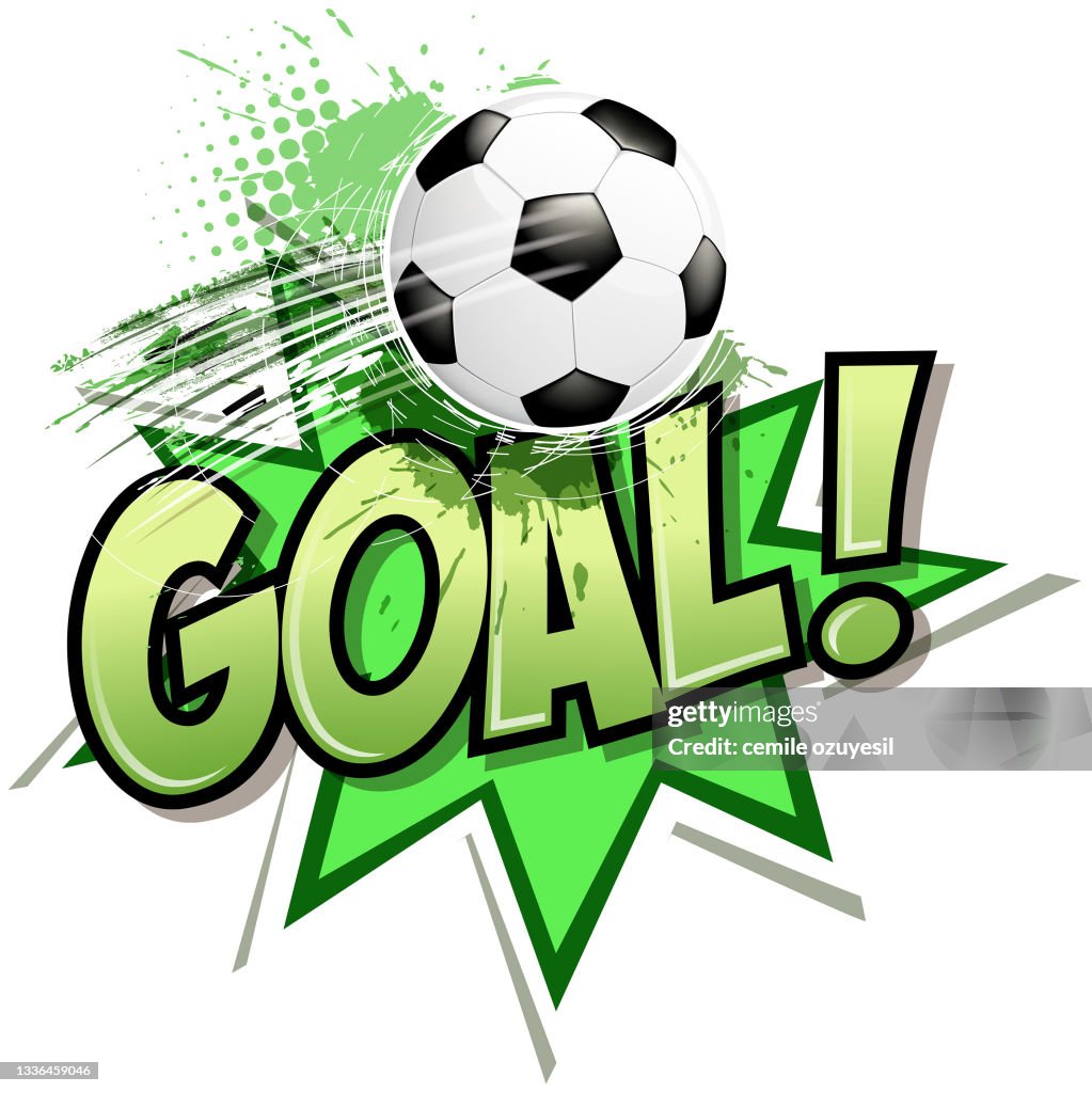 Soccer Exploding Goal High-Res Vector Graphic - Getty Images