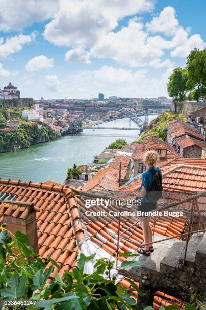 ribeira, porto, portugal - oporto stockfoto's en -beelden