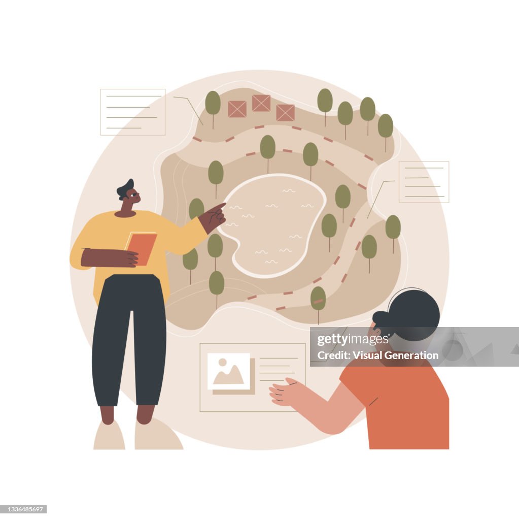 Area Manager Image Area Management Abstract Concept Vector Illustration High-Res Vector ...