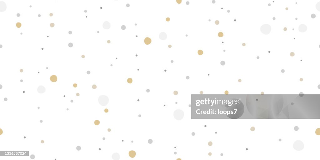 Motif abstrait de points transparents