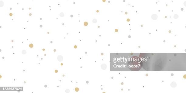 abstract seamless dots pattern - celebration event stock illustrations