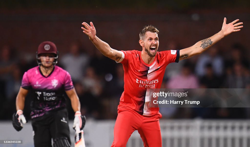 Somerset CCC v Lancashire Lightning - Vitality T20 Blast Quarter Final