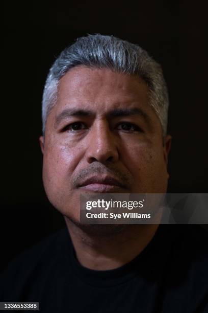 Robert Garcia poses for a photo on March 10, 2020 in Riverside, California. Garcia is Vergil Ortiz Jr.'s trainer. Ortiz of Grand Prairie, Texas is a...