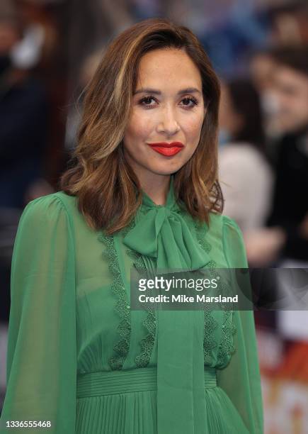 Myleene Klass attends the "Shang-Chi" premiere screening on August 26, 2021 in London, England.