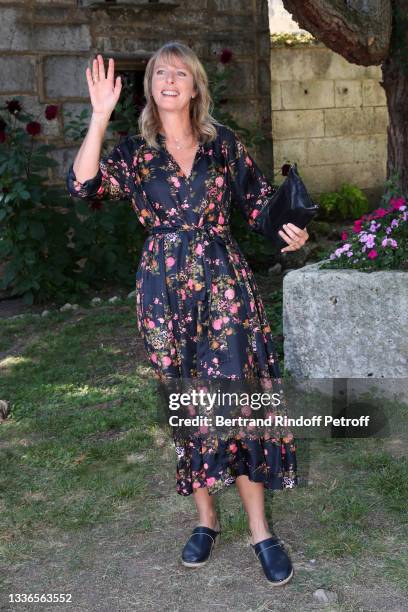 Actress Karin Viard attends the "L'Origine du monde" movie Photocall during the 14th Angouleme French-Speaking Film Festival - Day Three on August...