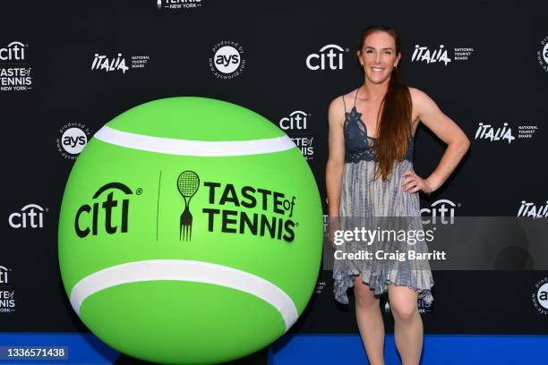 Tennis player Madison Brengle attends Citi Taste Of Tennis celebration at Tavern On the Green on August 26, 2021 in New York City.