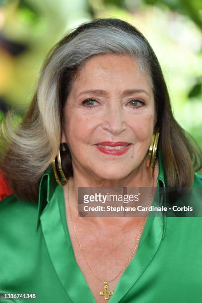 Francoise Fabian attends "Rose" Photocall during the 14th Angouleme French-Speaking Film Festival - Day Four on August 27, 2021 in Angouleme, France.